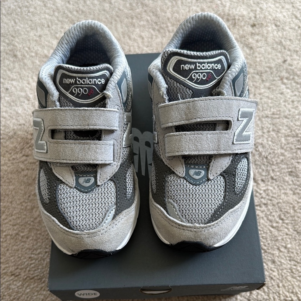 New Balance Kids' Gray Sneakers